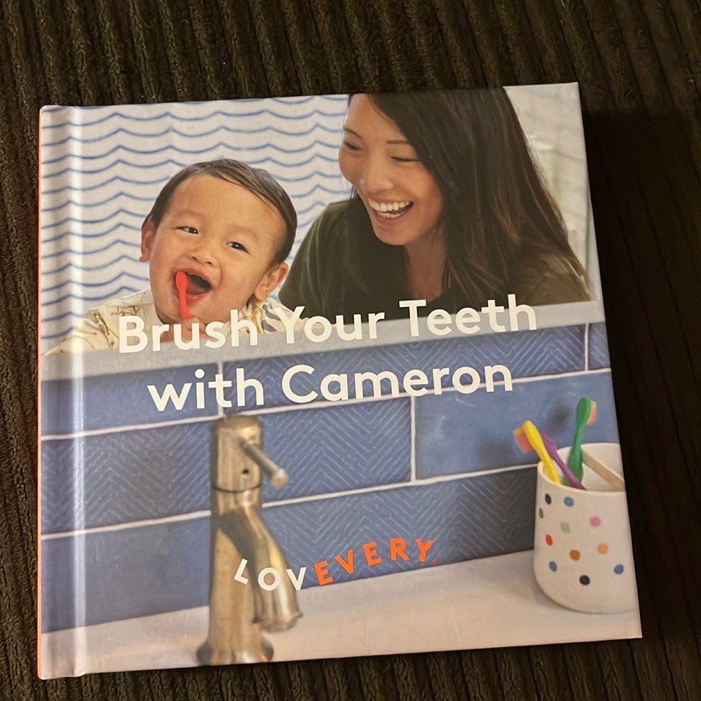 NEW BRUSH YOUR TEETH WITH CAMERON LOVEVERY BOARD BOOK